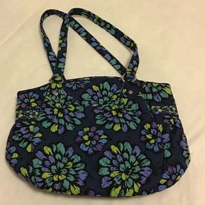 Vera Bradley Glenna Shoulder Bag | Indigo Pop